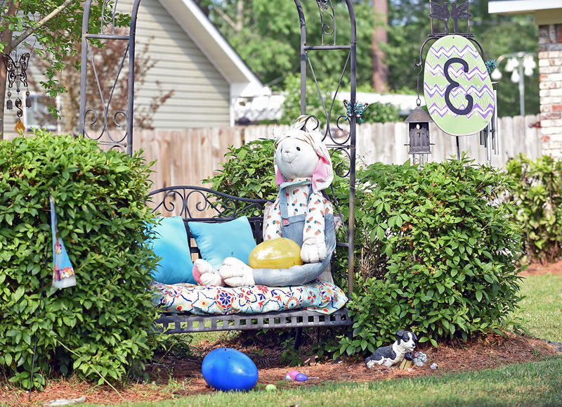 Easter decorations in the Wiregrass